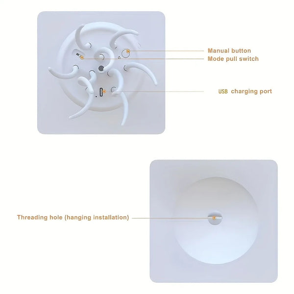 GlowFloat Jellyfish Lamp